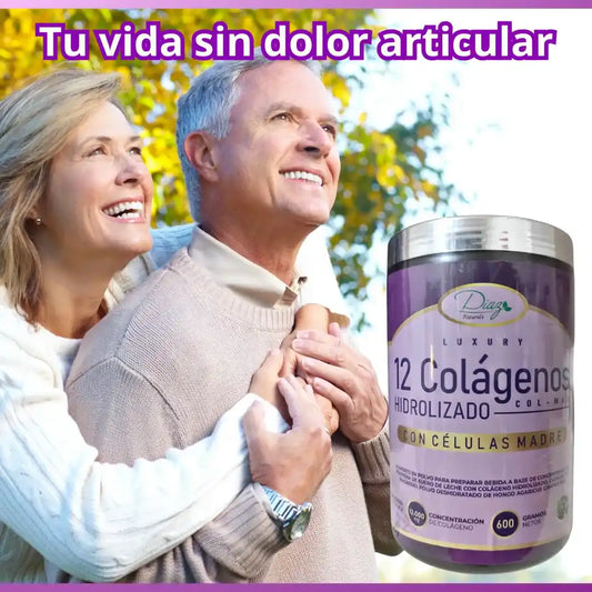 TU VIDA SIN  DOLOR - 12 Colágenos Hidrolizado 600g