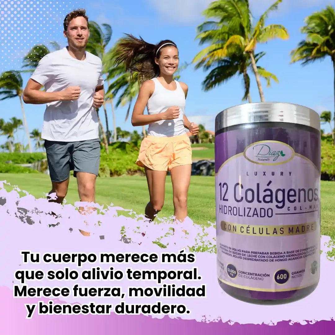TU VIDA SIN  DOLOR - 12 Colágenos Hidrolizado 600g